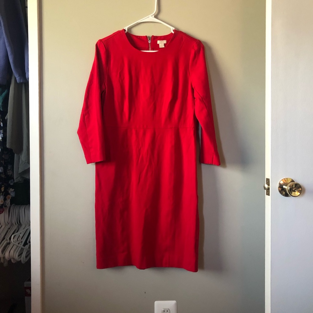 Red dress
